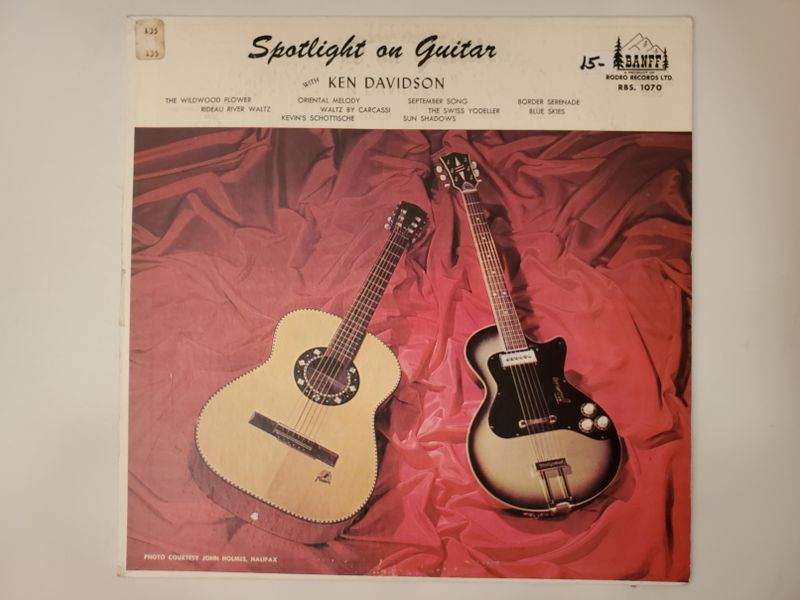 Ken Davidson Spotlight on Guitar vinyl record